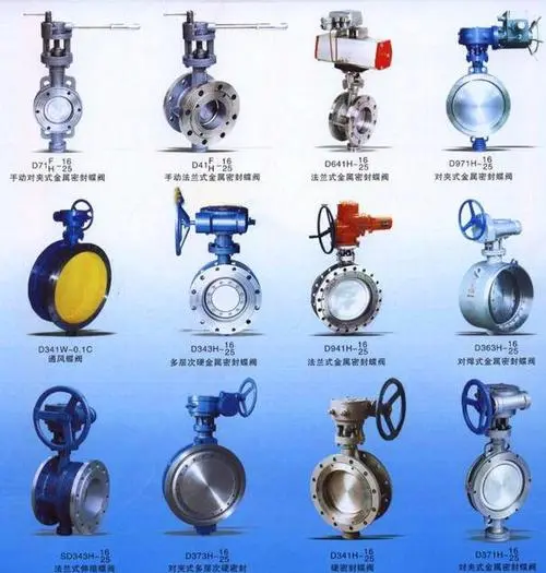 蝶阀种类 蝶阀种类