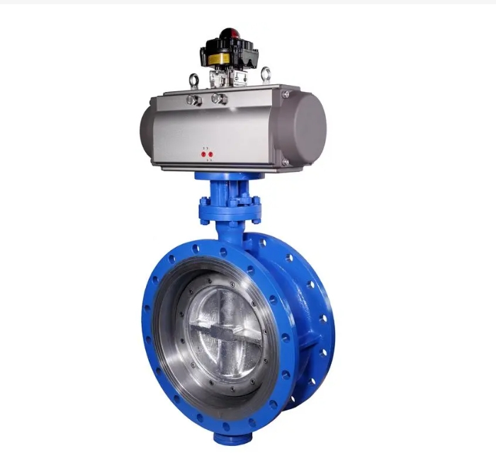 气动硬密封蝶阀 气动硬密封蝶阀