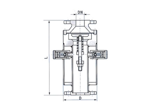 3044永利集团防爆波安全阀结构图